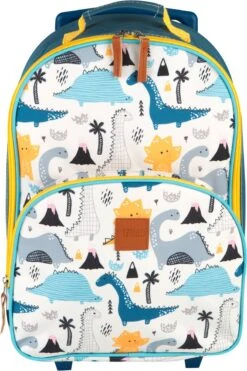 Princess Traveller Kids Collection - 0 Tot 5 Jaar - Trolley - Rond Dino - 2 Wielen -Reis Opberg Artikelen 799x1200 80