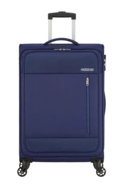 American Tourister Reiskoffer - Heat Wave Spinner 68/25 Tsa (Medium) Combat Navy -Reis Opberg Artikelen 799x1200 84
