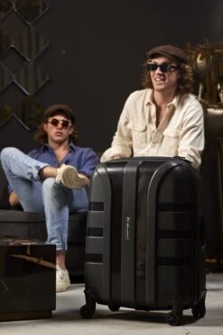 ©TROLLEYZ - Paris No.5 - Reiskoffer - 78cm Met TSA Slot - Dubbele Wielen - 360° Spinners - 100% Polypropyleen - Reiskoffer In Piano Black -Reis Opberg Artikelen 800x1200 91