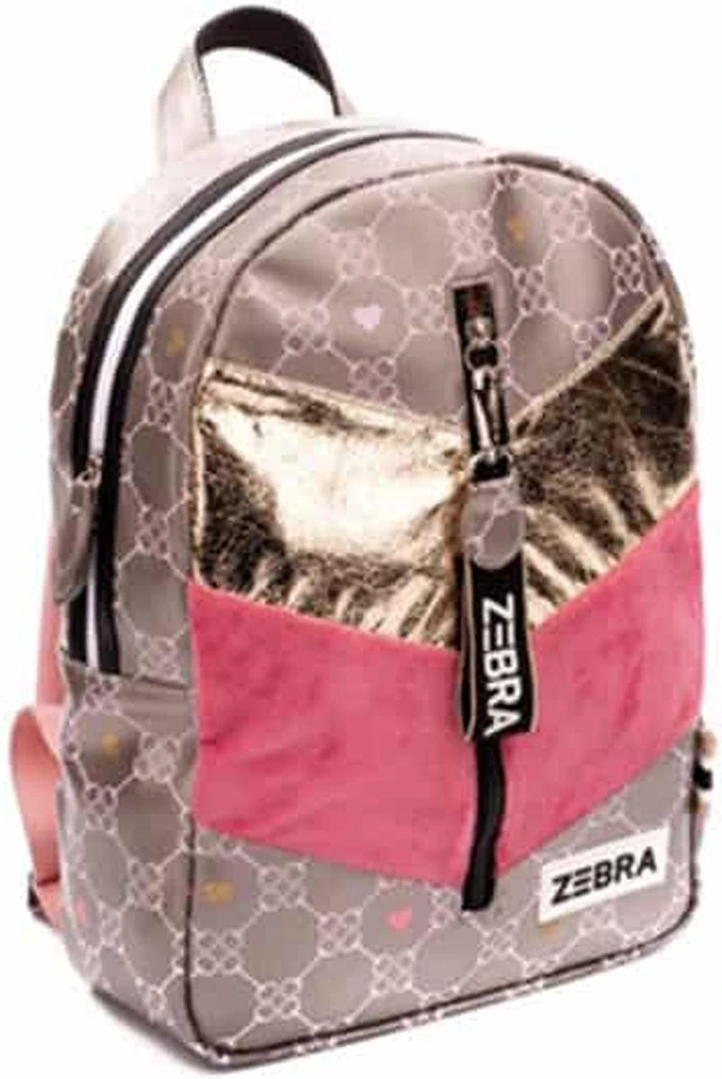 Zebra Trends Rugzak (M) Girls Velvet Horse Bit 5 Zebra Trends Rugzak (M) Girls Velvet Horse Bit - Afbeelding 3