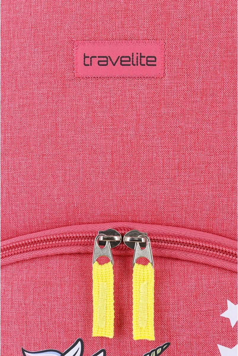 Travelite Handbagage Zachte Koffer / Trolley / Reiskoffer - Youngster - 44 Cm - Roze 9 Travelite Handbagage Zachte Koffer / Trolley / Reiskoffer - Youngster - 44 Cm - Roze - Afbeelding 7