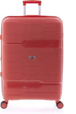 Gladiator Boxing Middelgrote Koffer Expandable 67 Cm 70/80 Liter TSA Slot - Koraalrood -Reis Opberg Artikelen 804x1200 9