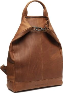 Chesterfield Manchester Leren Rugzak - Cognac -Reis Opberg Artikelen 806x1200 9