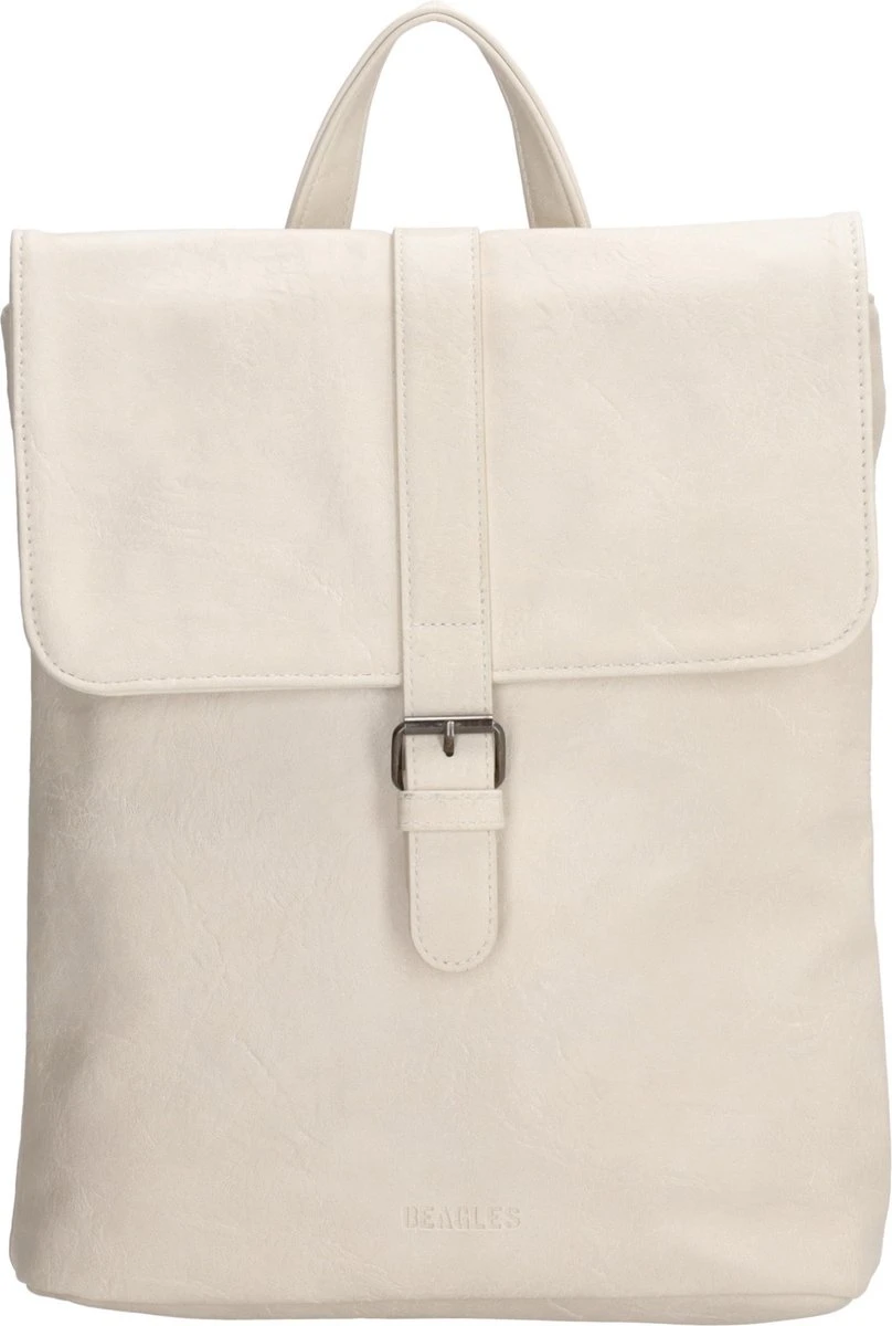 Beagles Carino Rugzak - Gebroken Wit 3 Beagles Carino Rugzak - Gebroken Wit