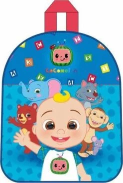 Cocomelon Rugzak Here We Go! 3d Junior 8,5 Liter Polyester Blauw -Reis Opberg Artikelen 809x1200 5
