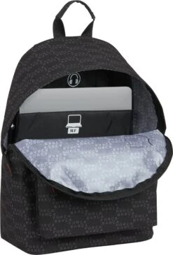 FC Barcelona Laptop Rugzak 14,1", Forca - 40 X 31 X 16 Cm - Polyester -Reis Opberg Artikelen 811x1200 11