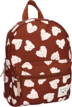 Kidzroom Adore More - Rugzak - 2 T/m 6 Jaar - Bruin - Hartjes -Reis Opberg Artikelen 812x1200 4