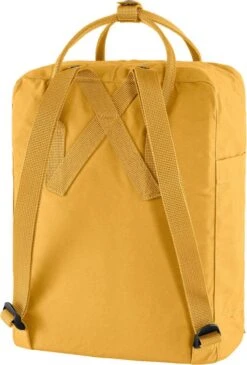 Fjallraven Fjällräven Kånken Unisex Rugzak - Ochre-Confetti Pattern -Reis Opberg Artikelen 812x1200 6