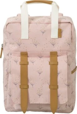 Fresk Kinderrugzak / Rugzak / Schooltas - Fresk - 7 Liter - Leer - Roze