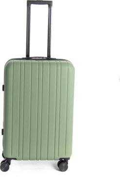 AttitudeZ Azur Reiskoffer Medium Olijfgroen 67cm - TSA-slot -Reis Opberg Artikelen 814x1200