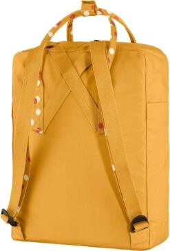 Fjallraven Fjällräven Kånken Unisex Rugzak - Ochre-Confetti Pattern -Reis Opberg Artikelen 814x1200 4