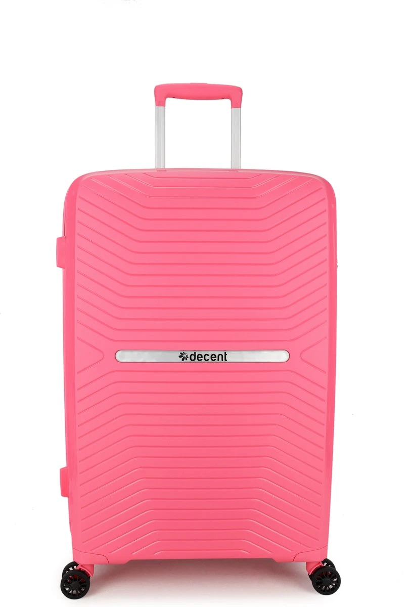 Decent CROSS-ONE PP Trolley 76 Cm - 94 Liter - TSA Slot - Pink 3 Decent CROSS-ONE PP Trolley 76 Cm - 94 Liter - TSA Slot - Pink