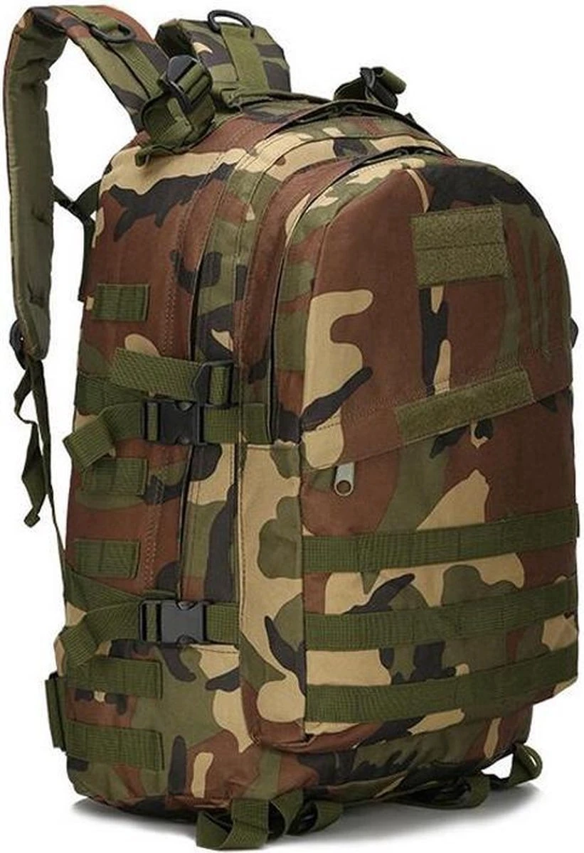RAMBUX® - Backpack - Militair Tactisch - Camouflage Groen - Wandelrugzak - Rugtas - Rugzak - 55 Liter 3 RAMBUX® - Backpack - Militair Tactisch - Camouflage Groen - Wandelrugzak - Rugtas - Rugzak - 55 Liter