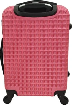 SB Travelbags Handbagage Koffer 51cm 4 Wielen Trolley - Roze -Reis Opberg Artikelen 824x1200 1