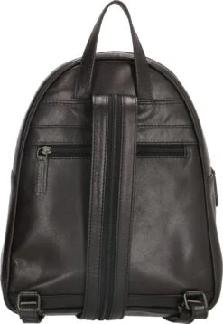 Old West Leren Dames Rugzak San Antonio M - Zwart -Reis Opberg Artikelen 827x1200 7