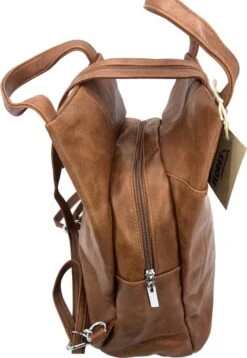 'The Triangle Bag' Cognac 12 'The Triangle Bag' Cognac -Reis Opberg Artikelen 829x1200 9