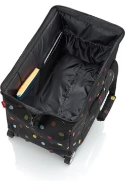 Reisenthel Allrounder Trolley Reiskoffer Reistas Op 2 Wielen - 30L - Dots Zwart -Reis Opberg Artikelen 830x1200