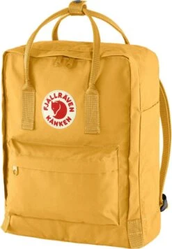 Fjallraven Fjällräven Kånken Unisex Rugzak - Ochre-Confetti Pattern -Reis Opberg Artikelen 833x1200 5