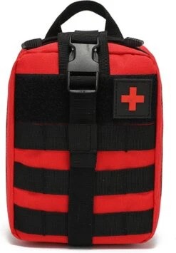 Alta-X Outdoor - Ehbo Tas Rood - Medicijntas - First Aid Bag - Jacht Survival Militaire Edc Pack Molle - Tactical Heuptas Outdoor Sos Pouch Leger Medische Kit Taille Riem Rugzak -Reis Opberg Artikelen 834x1200 12
