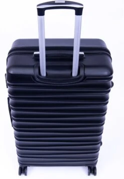 Tobeyz - Kofferset - 3-delig Zwart Handbagage - Verrijdbaar Op 4 Wielen - Stevig ABS - Lichtgewicht, Trolley -Reis Opberg Artikelen 834x1200 4