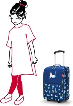 Reisenthel Trolley XS Kids Reiskoffer Kind - Maat XS - 12L - ABC Friens Blue Blauw -Reis Opberg Artikelen 835x1200