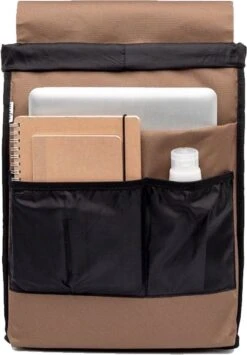 Lefrik Scout Laptop Rugzak - Eco Friendly - Recycled Materiaal - 14 Inch - Camel -Reis Opberg Artikelen 836x1200 3