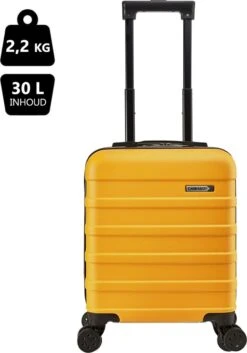 CabinMax Handbagage Koffer - Trolley 30L - Harde Reiskoffer - 45x36x20cm - Lichtgewicht - Groot Capaciteit - Geel 19 CabinMax Handbagage Koffer - Trolley 30L - Harde Reiskoffer - 45x36x20cm - Lichtgewicht - Groot Capaciteit - Geel -Reis Opberg Artikelen 840x1200 1