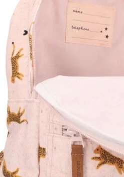 Kidzroom Hug Me - Rugzak - 2 T/m 6 Jaar - Roze - Luipaard -Reis Opberg Artikelen 841x1200 10