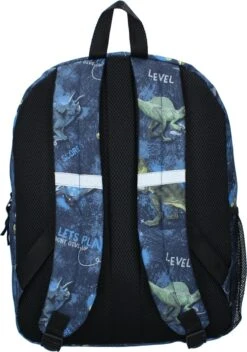 Skooter Dinogames - Rugzak - Schooltas Jongen - Blauw - Dino -Reis Opberg Artikelen 841x1200 9