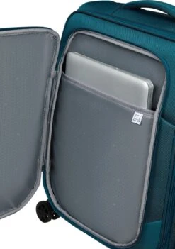 Samsonite Reiskoffer Met Laptopvak - Respark Spinner 55/20 Strict (Handbagage) Grey Print -Reis Opberg Artikelen 844x1200 2