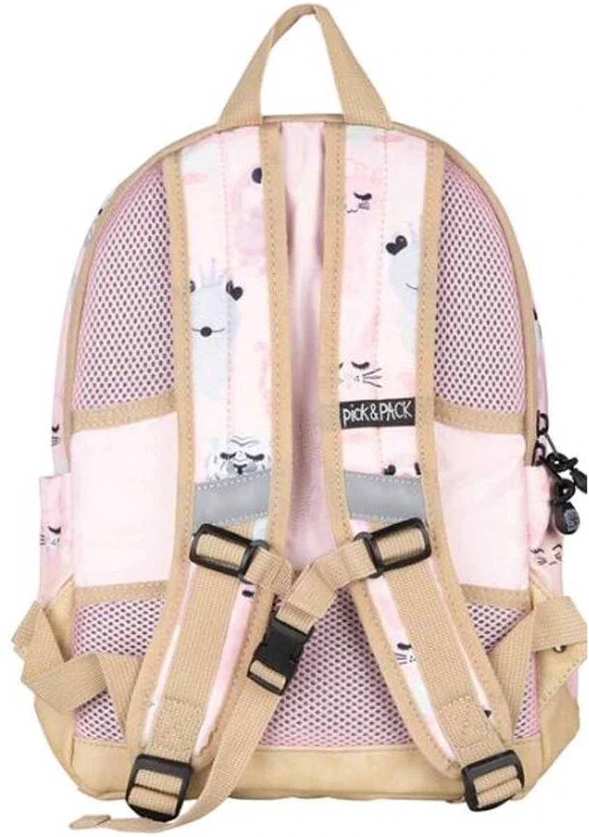 Pick & Pack Lieve Diertjes - Rugzak - Roze - Maat M 11 Pick & Pack Lieve Diertjes - Rugzak - Roze - Maat M - Afbeelding 9