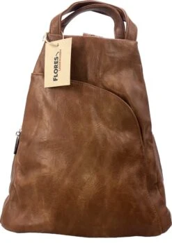 'The Triangle Bag' Cognac