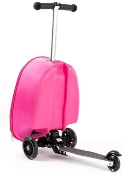 Handbagage Kinderen | Tas Meisje | Roze Uil | Koffer Handbagage | Kinder Koffer Meisjes | Step Meisje | Trolley Kinderen - 50 Kilo - 5 Tot 9 Jaar | Bouncy Box 40x20x25 Cm Incl. Nekkussen Vliegtuig -Reis Opberg Artikelen 849x1200