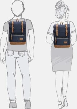 Enrico Benetti Santiago 46162 Laptoprugzak Met 17" Laptopvak - Blauw -Reis Opberg Artikelen 849x1200 3