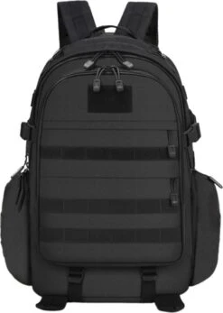 Waterdichte Rugzak Tactical Backpack Met Gratis Paracord - Vierdaagse Wandelrugzak - Schooltas Reistas Handbagage Zwart -Reis Opberg Artikelen 854x1200 11