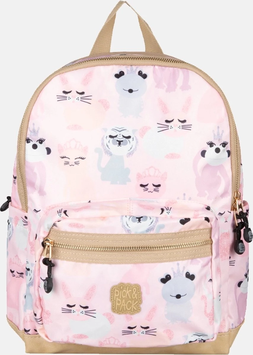 Pick & Pack Lieve Diertjes - Rugzak - Roze - Maat M 13 Pick & Pack Lieve Diertjes - Rugzak - Roze - Maat M - Afbeelding 11