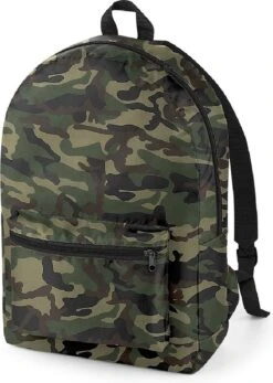 Merkloos Rugzak-Backpack Kleur Camouflage 20 Liter Waterbestendig Stof
