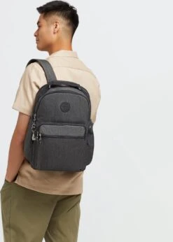 Kipling OSHO Rugzak, 25 Liter - Black Peppery -Reis Opberg Artikelen 857x1200 7