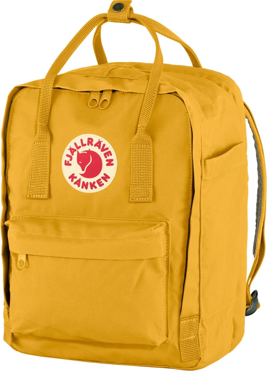 Fjallraven Fjällräven Kånken Laptop 13" Unisex Rugzak - Ochre 4 Fjallraven Fjällräven Kånken Laptop 13" Unisex Rugzak - Ochre - Afbeelding 2