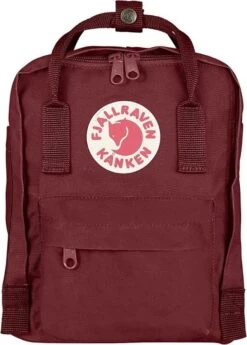 Fjallraven Fjällräven Kånken Mini Unisex Rugzak - Ox Red -Reis Opberg Artikelen 858x1200 10