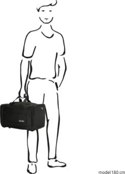 Enrico Benetti Orlando 35300 S Reistas / Sporttas 41 Liter - Zwart -Reis Opberg Artikelen 861x1200 16