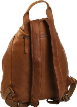 Chesterfield Manchester Leren Rugzak - Cognac -Reis Opberg Artikelen 865x1200 7