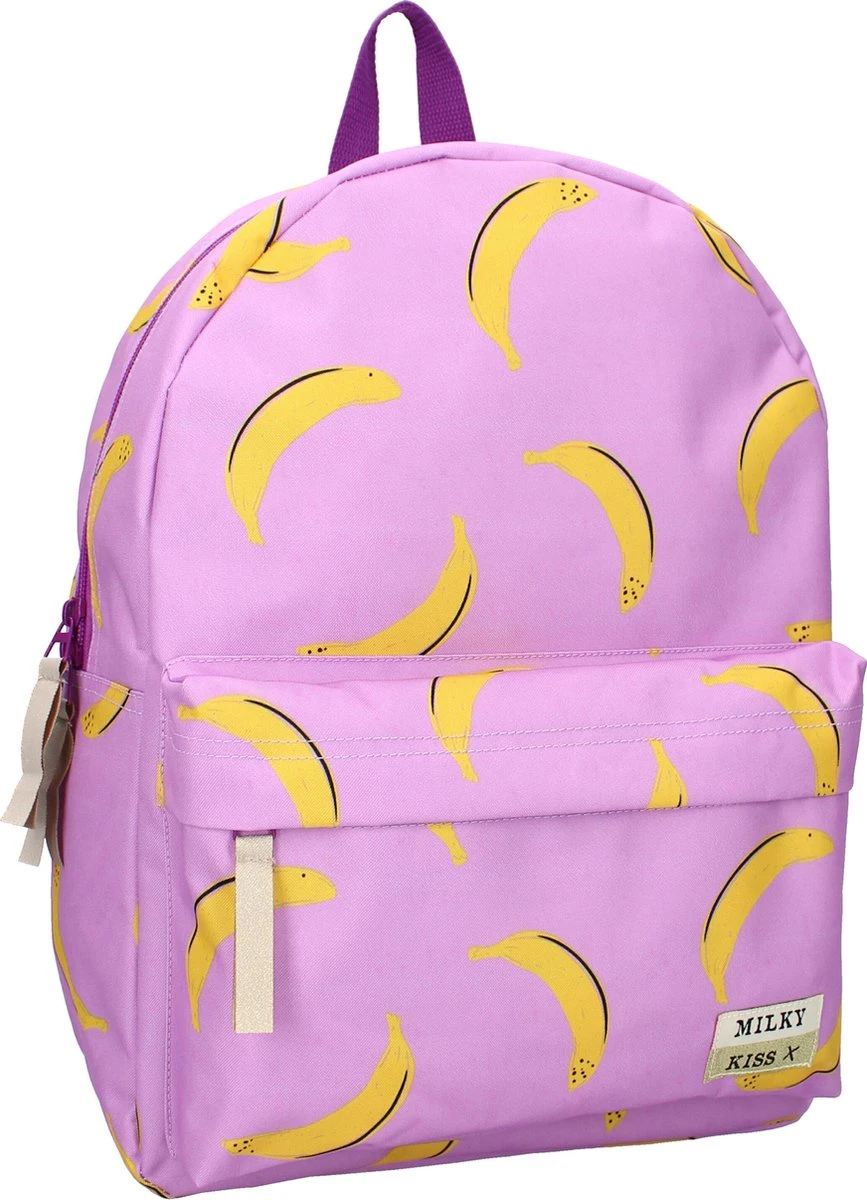 Milky Kiss Fun Vibes Rugzak - Paars 4 Milky Kiss Fun Vibes Rugzak - Paars - Afbeelding 2