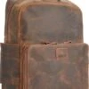 DONBOLSO Rugzak Tokio I Premium Lederen Dagrugzak Voor Mannen En Vrouwen Met Laptopvak I Ideale Lederen Rugzak Voor Op Reis, Kantoor, Universiteit I Handgemaakte Laptoptas I Vintage Bruin -Reis Opberg Artikelen 867x1200 2