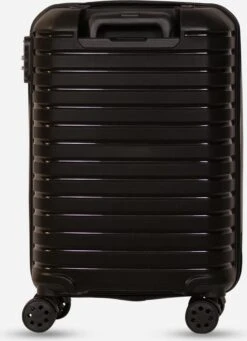 ©TROLLEYZ - Berlin No.11 - Trolley - 55cm Met Cijferslot - Dubbele Wielen - 360° Spinners - 100% Polypropyleen- Reiskoffer In Night Black 13 ©TROLLEYZ - Berlin No.11 - Trolley - 55cm Met Cijferslot - Dubbele Wielen - 360° Spinners - 100% Polypropyleen- Reiskoffer In Night Black -Reis Opberg Artikelen 868x1200