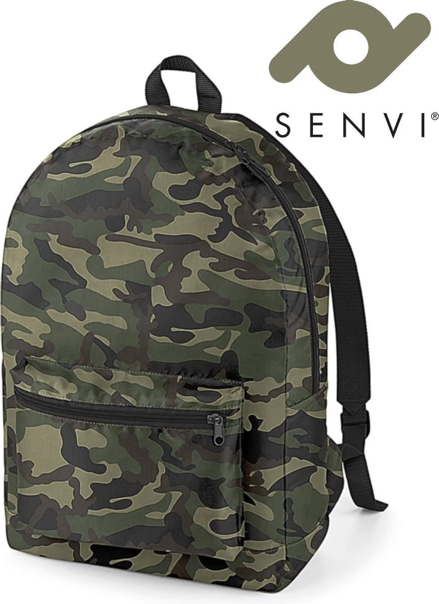 Merkloos Rugzak-Backpack Kleur Camouflage 20 Liter Waterbestendig Stof 8 Merkloos Rugzak-Backpack Kleur Camouflage 20 Liter Waterbestendig Stof - Afbeelding 6