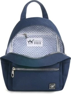 YLX Mini Backpack Voor Dames. Marine Blauw. Recycled Rpet Materiaal. Eco-friendly -Reis Opberg Artikelen 876x1200 13