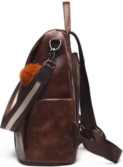 Dames Anti-diefstal Rugzak Schoudertas Vrije Tijd Schooltas Anti Diefstal PU-leer -Reis Opberg Artikelen 881x1200 8