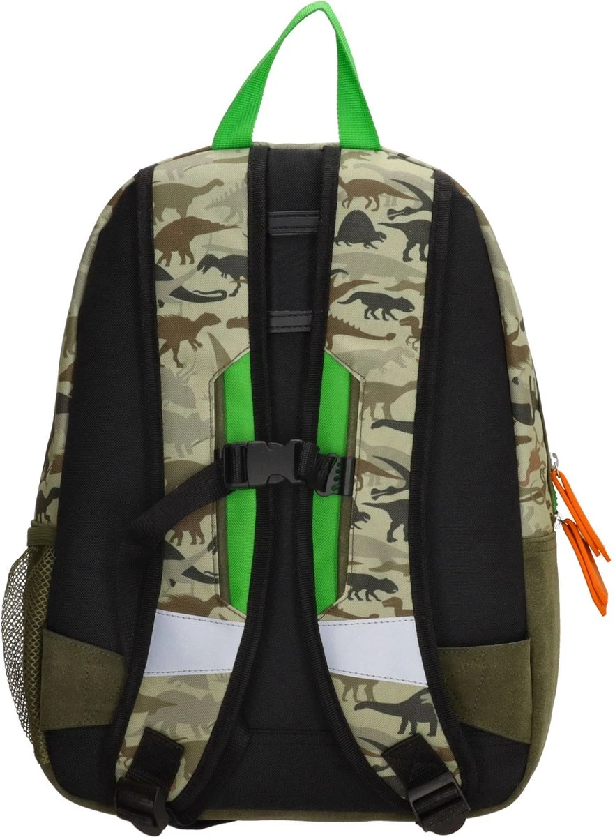 Zebra Rugzak Dino Camouflage (m) + Dino Ei 5 Zebra Rugzak Dino Camouflage (m) + Dino Ei - Afbeelding 3