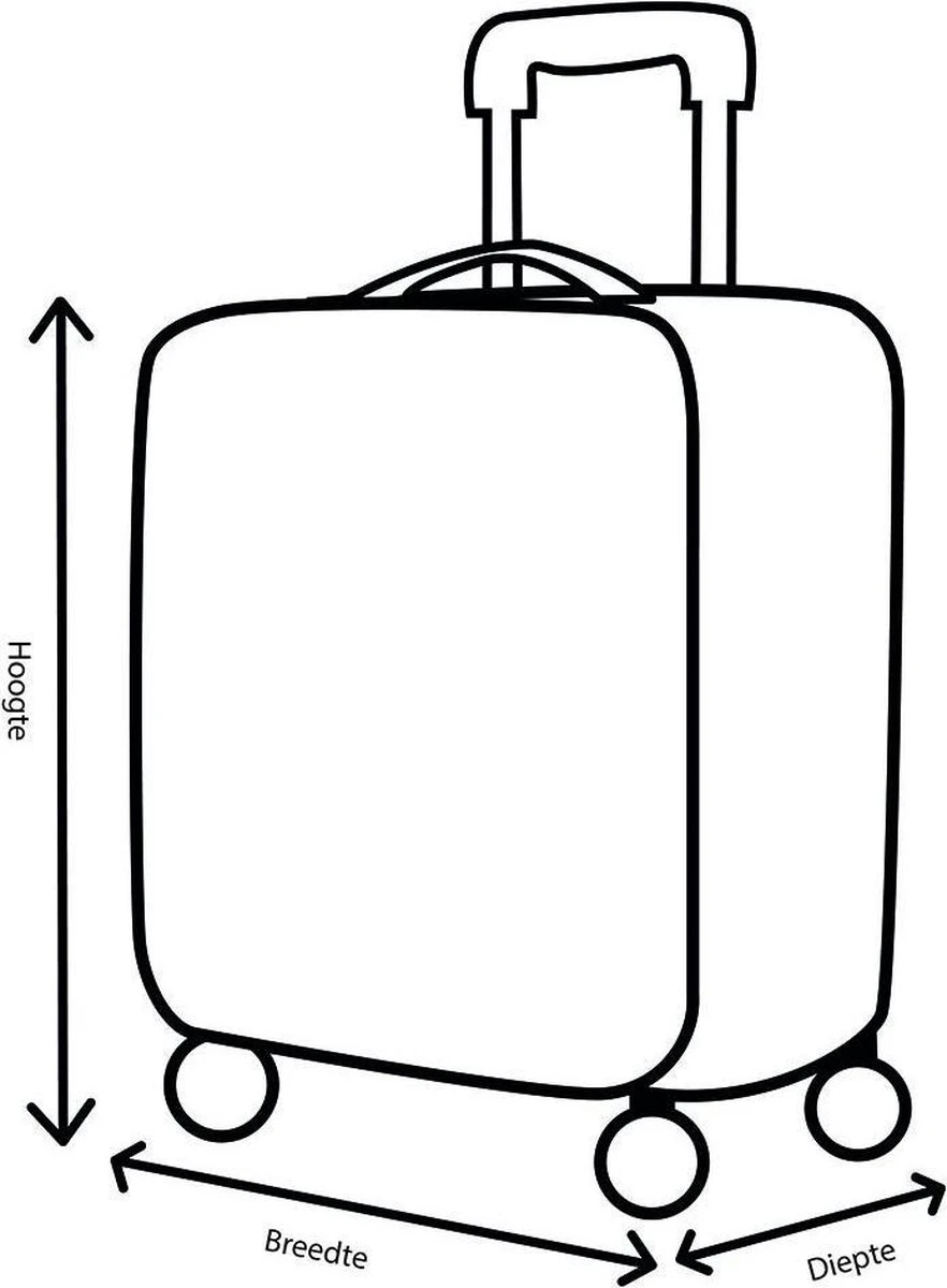 Decent Star Maxx Handbagage Koffer - 55 Cm - TSA Slot - Pastel Groen 21 Decent Star Maxx Handbagage Koffer - 55 Cm - TSA Slot - Pastel Groen - Afbeelding 19
